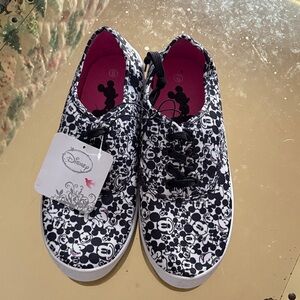 Disney Black and White Character Sneakers